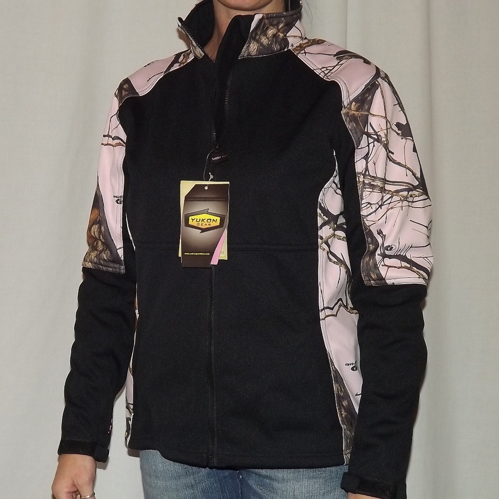 Mossy Oak Camo Windproof Jacket Size Large